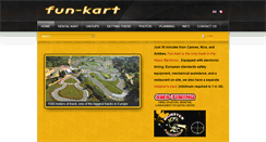 Desktop Screenshot of fun-karting.com